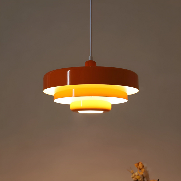 Appelsin Retro Loftlampe