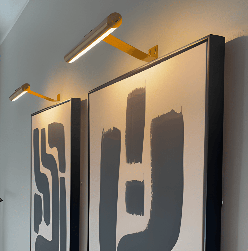Magnetisk LED-Væglampe | 120° Drejelig Ledningsfri Lampe