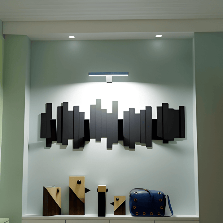 Magnetisk LED-Væglampe | 120° Drejelig Ledningsfri Lampe