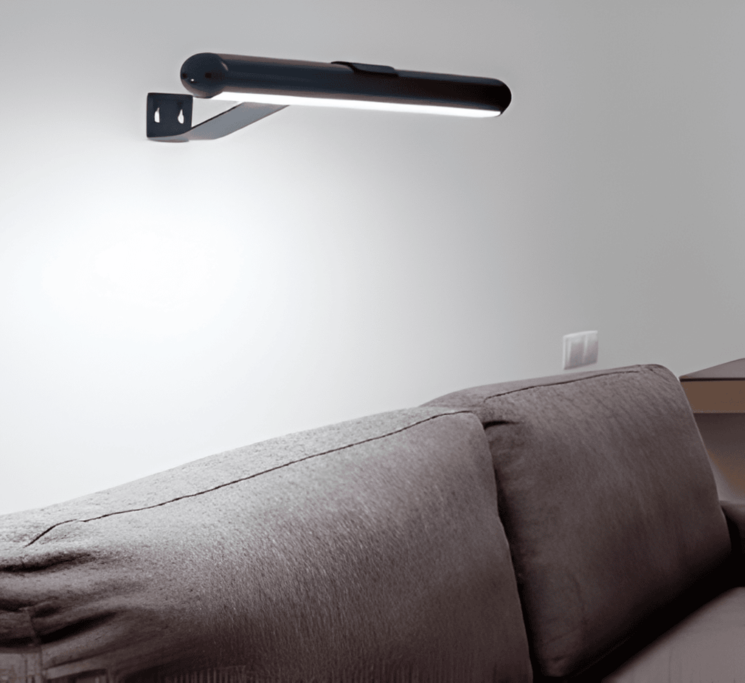 Magnetisk LED-Væglampe | 120° Drejelig Ledningsfri Lampe