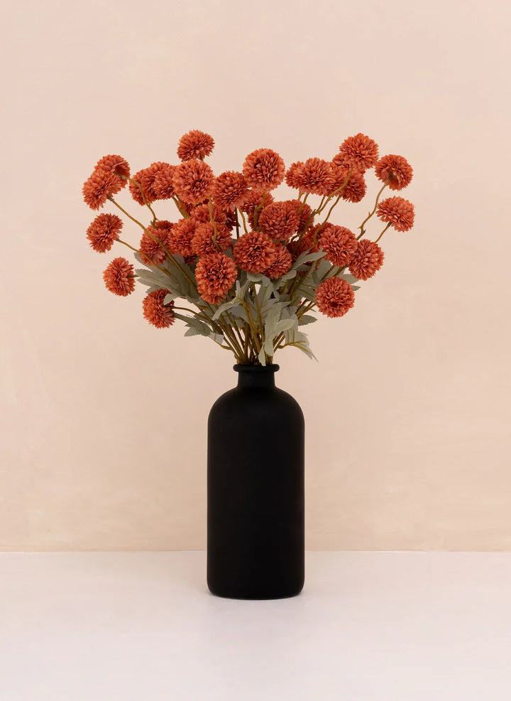 10-Stilke Silke Kiku Krysantemum Blomster
