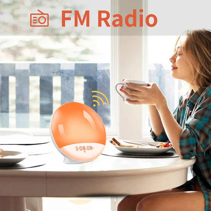 Piper | Naturligt Radiovækkeur med Opvågningslys