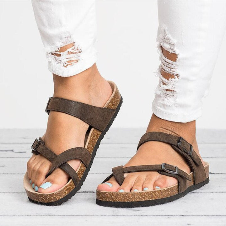Serenelle | Ergonomiske Sandaler i Romersk Stil