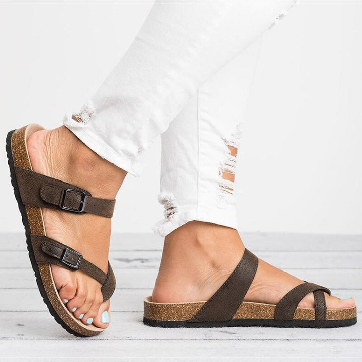 Serenelle | Ergonomiske Sandaler i Romersk Stil