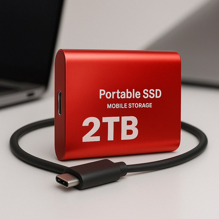 Ultrahurtig 2TB USB-C Ekstern SSD