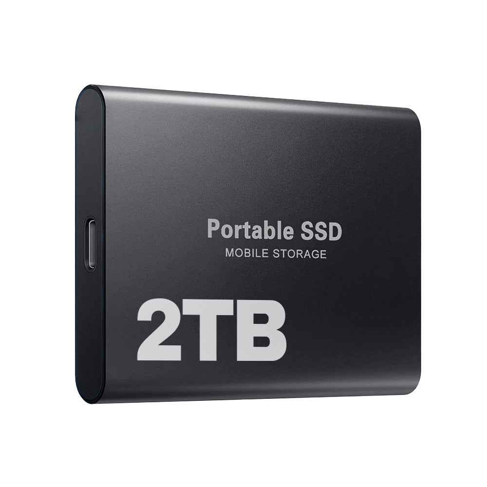 Ultrahurtig 2TB USB-C Ekstern SSD