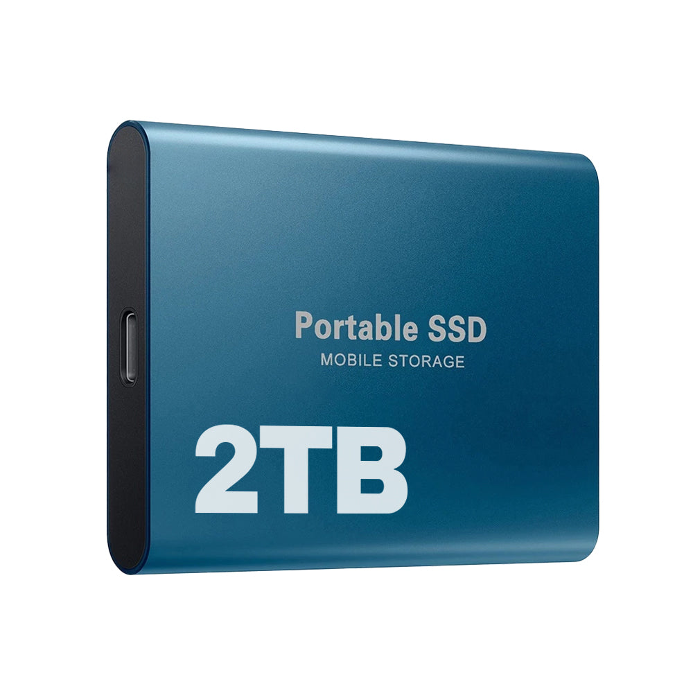 Ultrahurtig 2TB USB-C Ekstern SSD