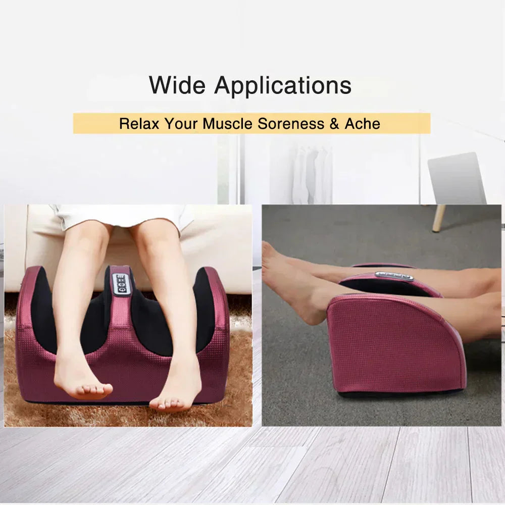 Fodmassageapparat med Varmefunktion til Ultimativ Afslapning