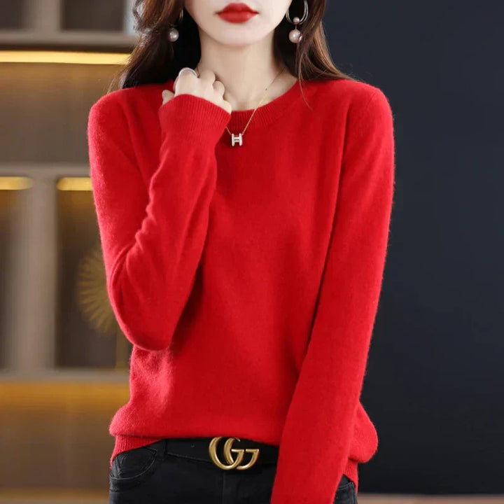 Dame kashmir Crewneck Trøje