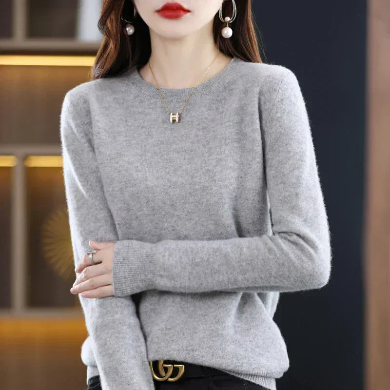 Dame kashmir Crewneck Trøje