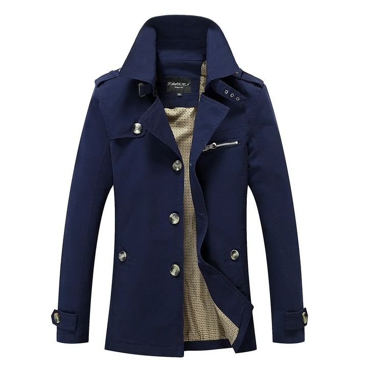 Herre Lang Trenchcoat