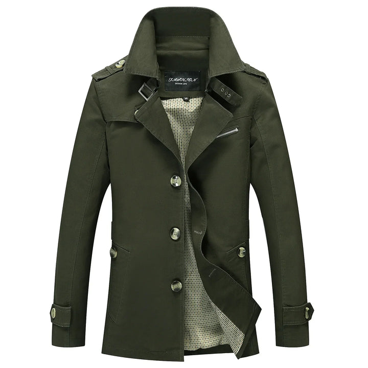 Herre Lang Trenchcoat