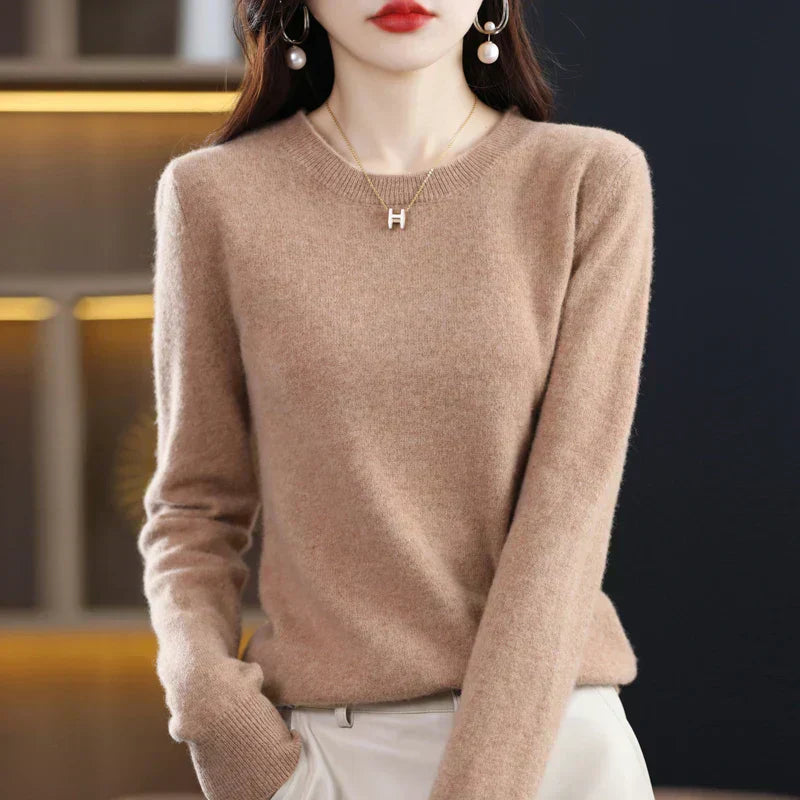 Dame kashmir Crewneck Trøje