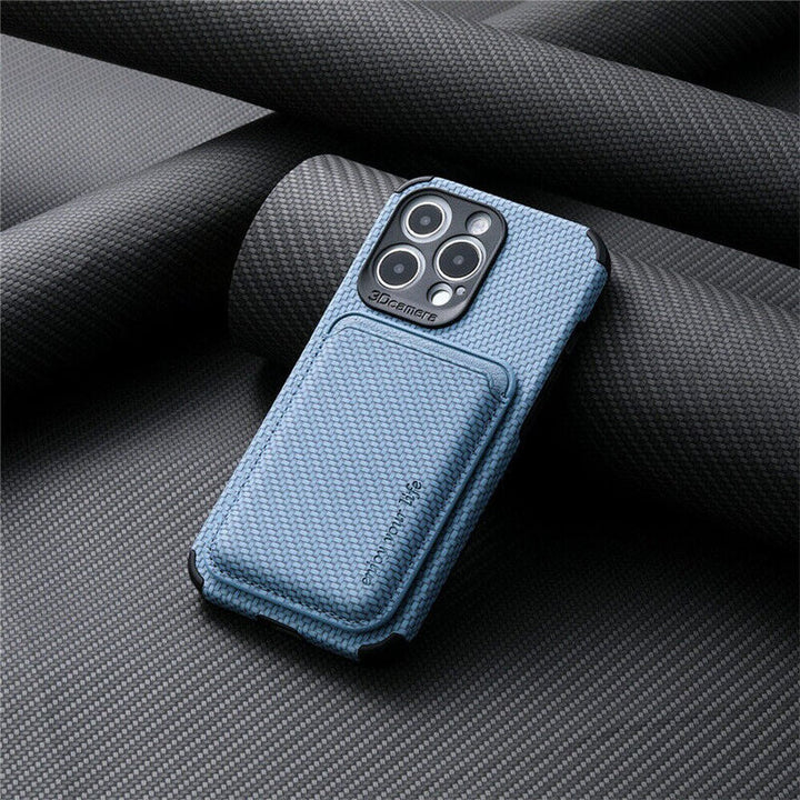 June | Slank Magnetisk Kortholder Etui til iPhone