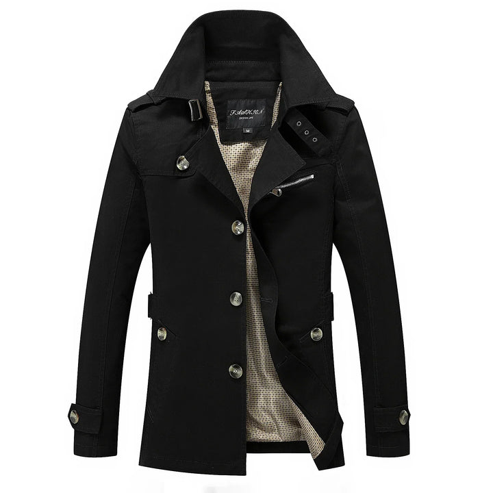 Herre Lang Trenchcoat