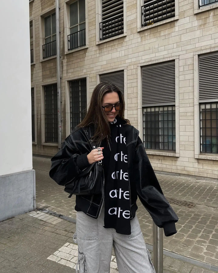 Dame Overdimensioneret Bomberjakke