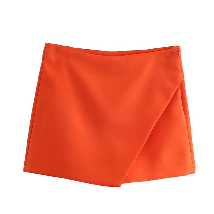 Héloïse | Asymmetriske Dame Shorts Med Bred Linning