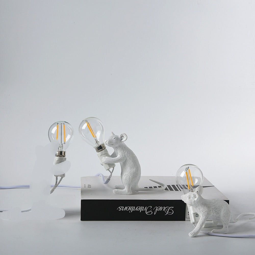 Mus Bord Lampe | Hjem Indretning