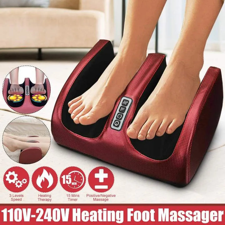 Fodmassageapparat med Varmefunktion til Ultimativ Afslapning