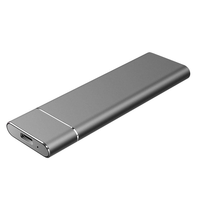 Hurtig USB 3.1 Kompakt Ekstern SSD - Plug-and-Play, Bærbar