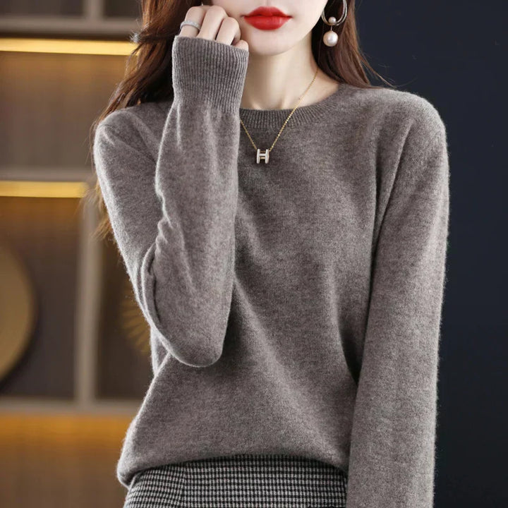 Dame kashmir Crewneck Trøje