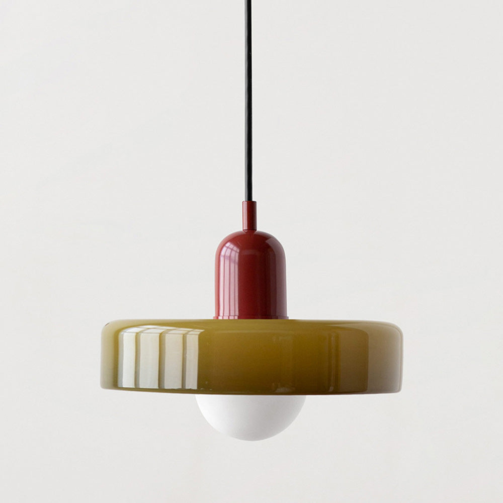 Miklon | Farverig Bauhaus-Stil Pendel Lys