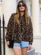 Xelara | Dame Leopardprint Strik Cardigan