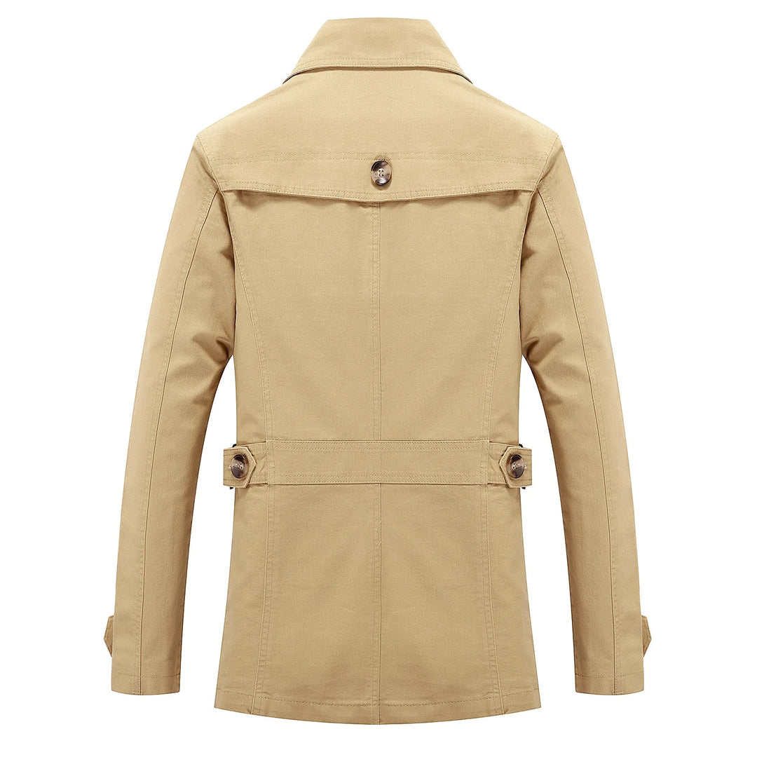 Herre Lang Trenchcoat