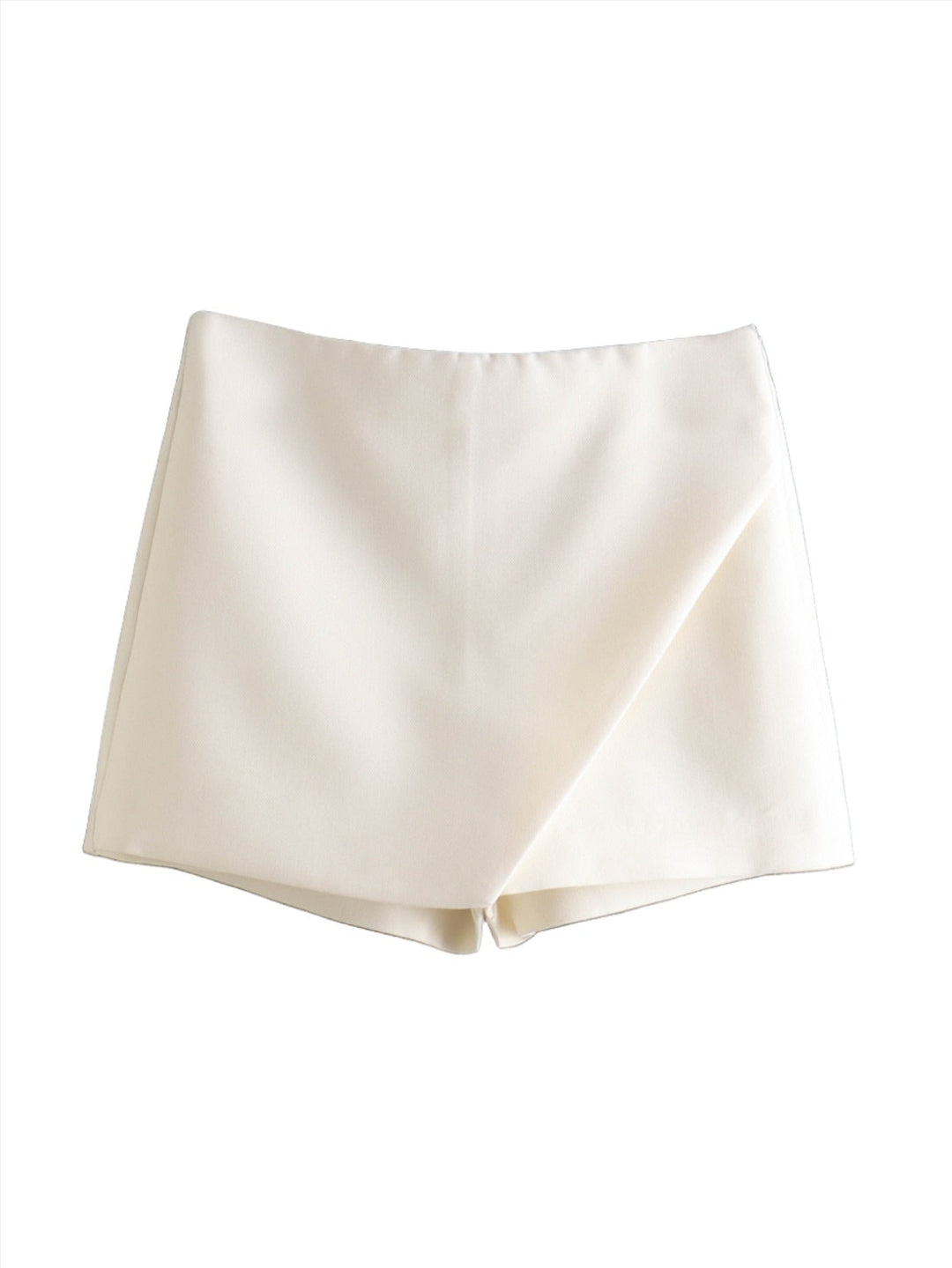 Héloïse | Asymmetriske Dame Shorts Med Bred Linning