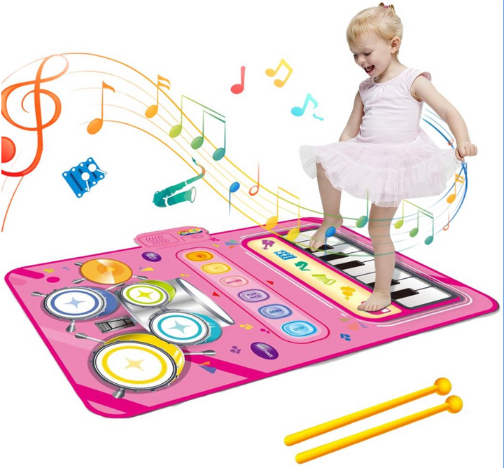 Musikalsk Legemåtte | Interaktiv Babylegemåtte med Lyde og Musik