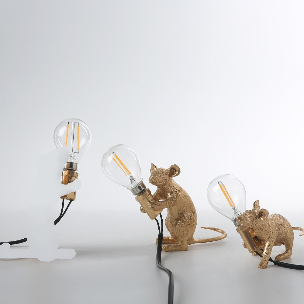 Mus Bord Lampe | Hjem Indretning