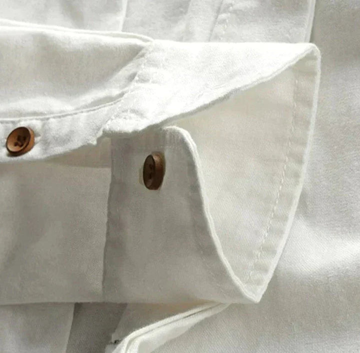 Gavros | Mænd Minimalistisk Kjole Skjorte