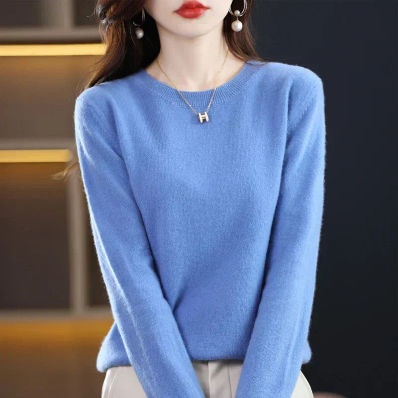 Dame kashmir Crewneck Trøje