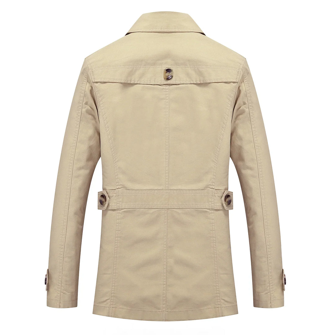 Herre Lang Trenchcoat