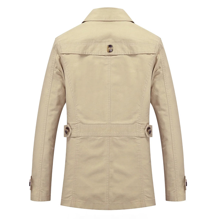 Herre Lang Trenchcoat