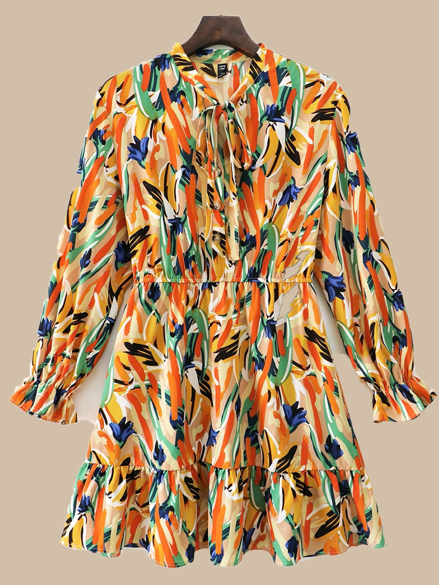 Meliora | Årgang Knappet-Op Midikjole