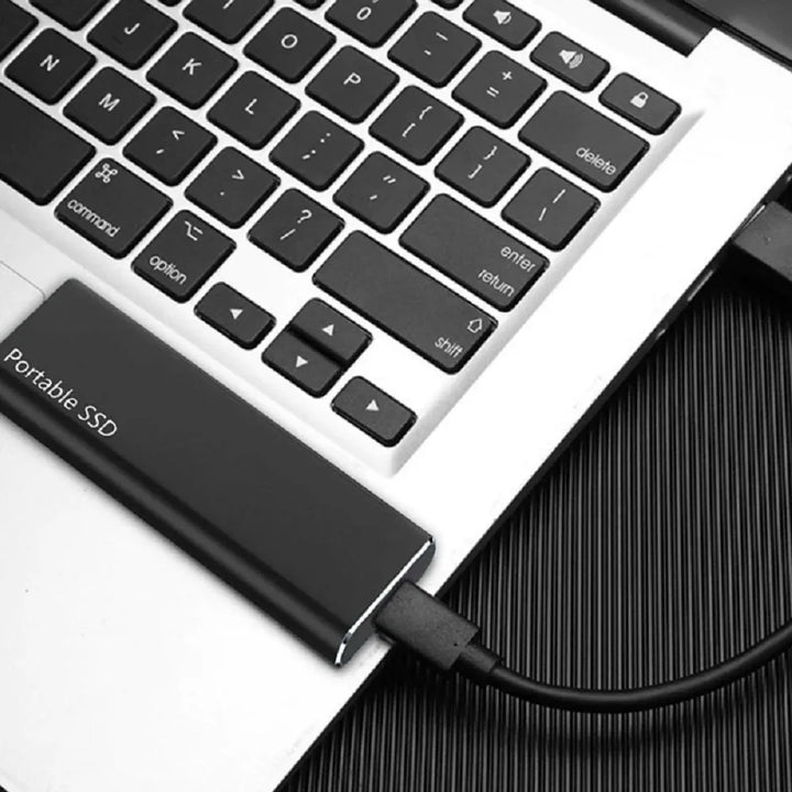 Slank 4 TB USB-C Ekstern Harddisk | Høj Hastighed og Pålidelighed