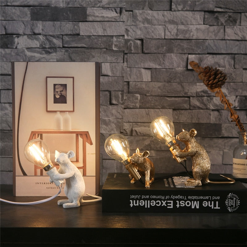 Mus Bord Lampe | Hjem Indretning