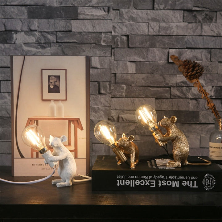 Mus Bord Lampe | Hjem Indretning