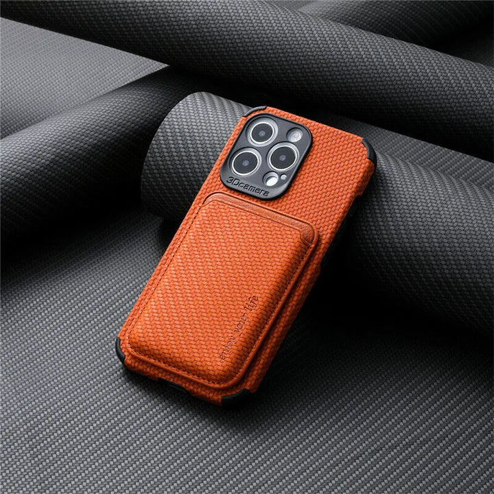 June | Slank Magnetisk Kortholder Etui til iPhone
