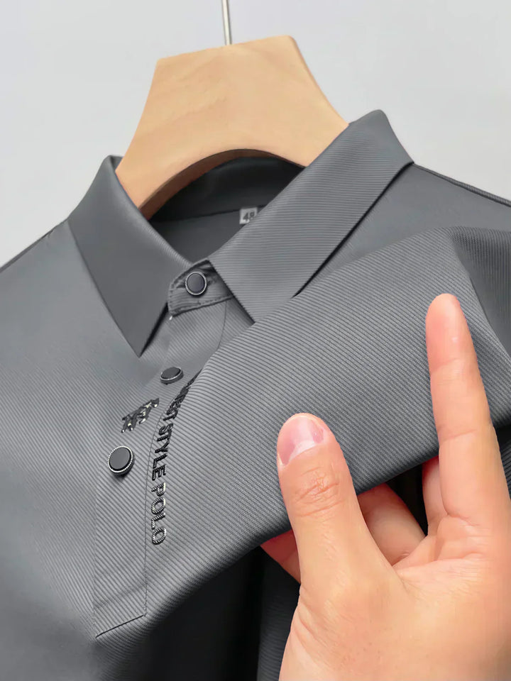 Anti-Krølle Poloshirt til Mænd | Uformel Kortærmet