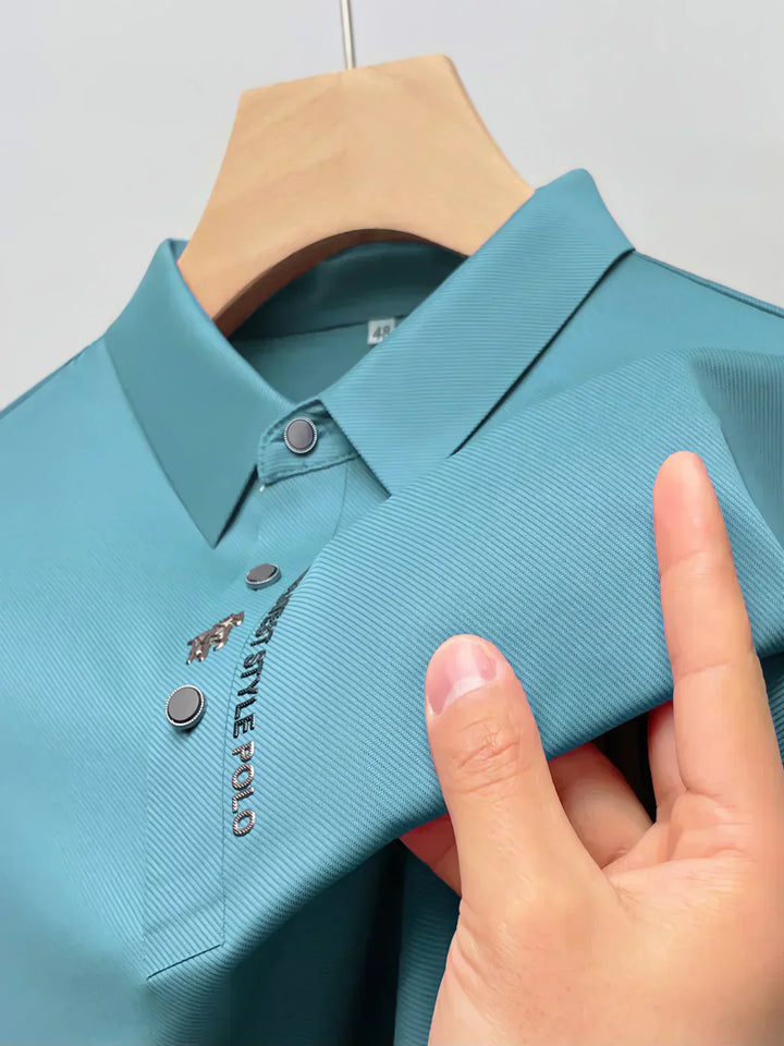 Anti-Krølle Poloshirt til Mænd | Uformel Kortærmet