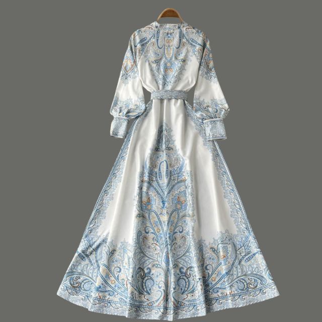 Aribella | Blomstret A-linje Kjole