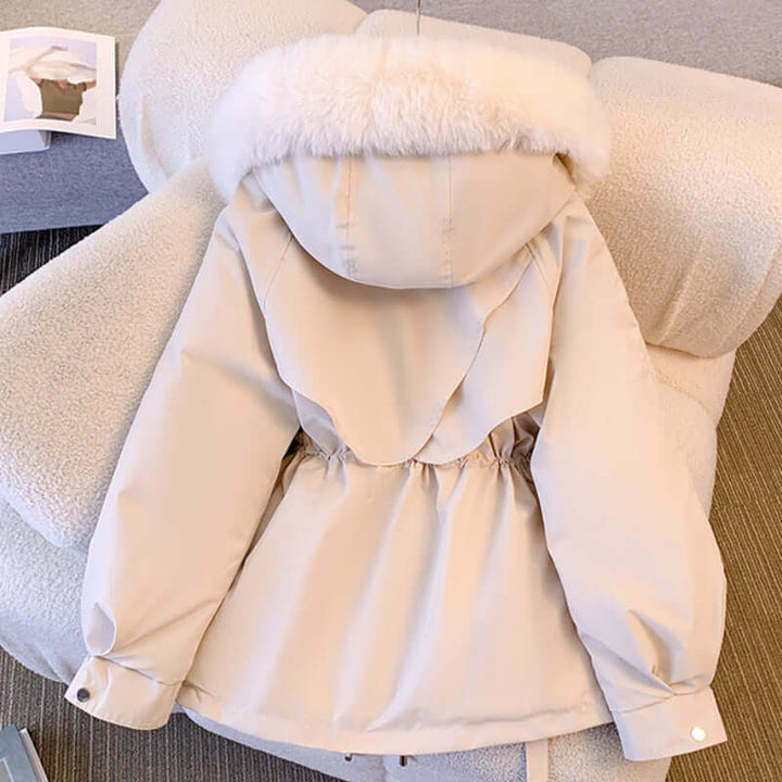 Dame Elegante Vandtæt Vinterfrakke