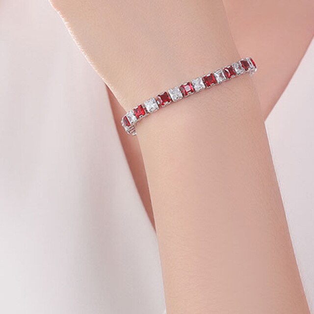Camille | Elegant Tennisarmbånd til Kvinder
