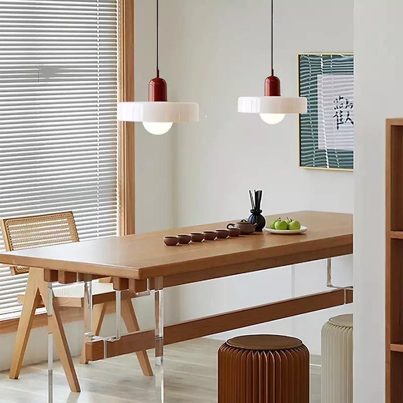 Miklon | Farverig Bauhaus-Stil Pendel Lys