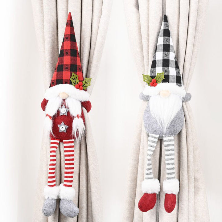 Jule Gardinbindinger | Festligt Julemands- og Snemands Design