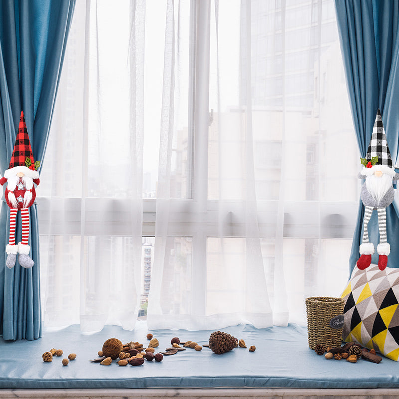 Jule Gardinbindinger | Festligt Julemands- og Snemands Design