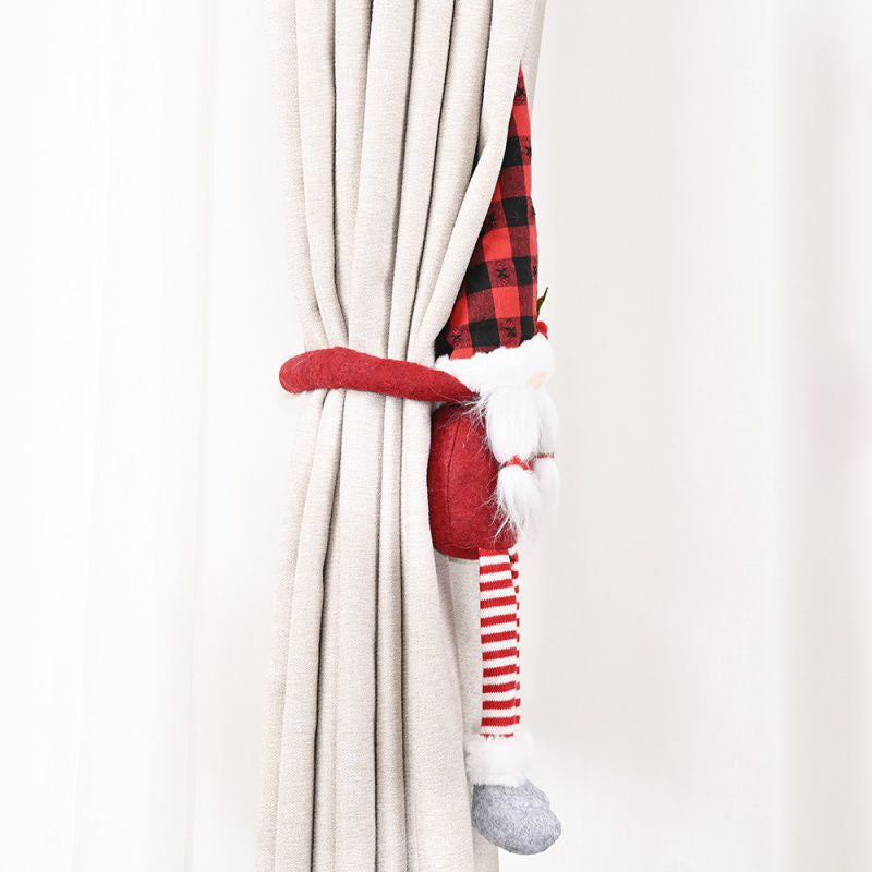 Jule Gardinbindinger | Festligt Julemands- og Snemands Design