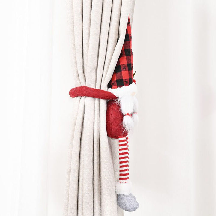 Jule Gardinbindinger | Festligt Julemands- og Snemands Design